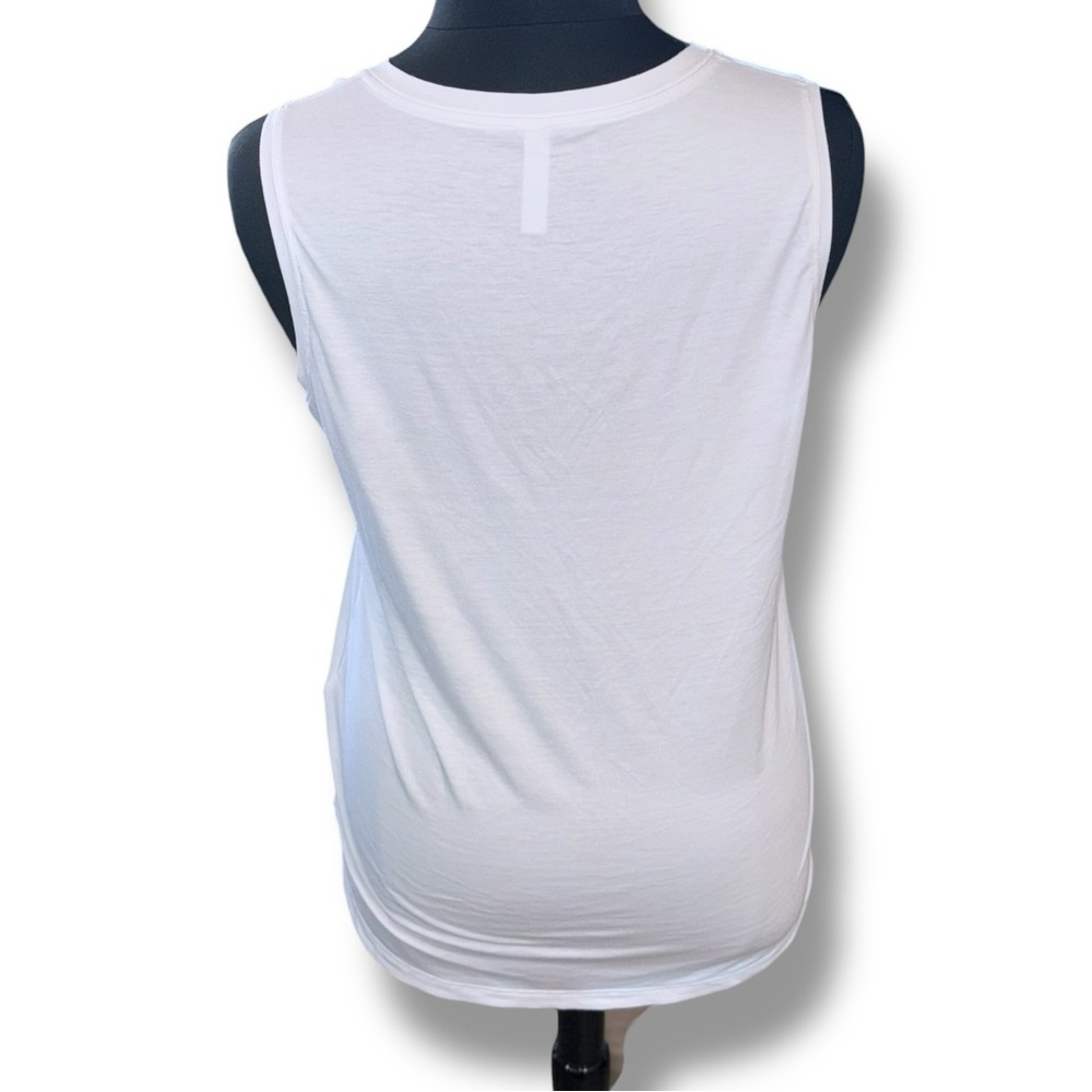 ATHLETA Essential V-neck Tank - XL White - Picture 4 of 11